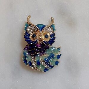Owl Brooch